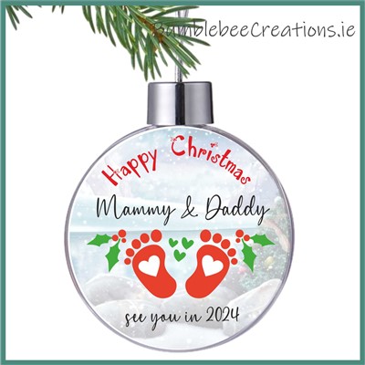 See You Next Year Christmas Bauble